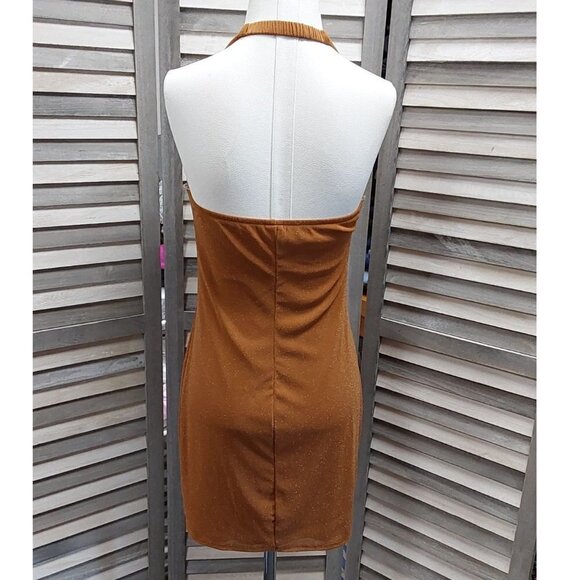 Women's Sleeveless Cut Out Lurex Dress | Wild Fable | Medium - Picture 8 of 13